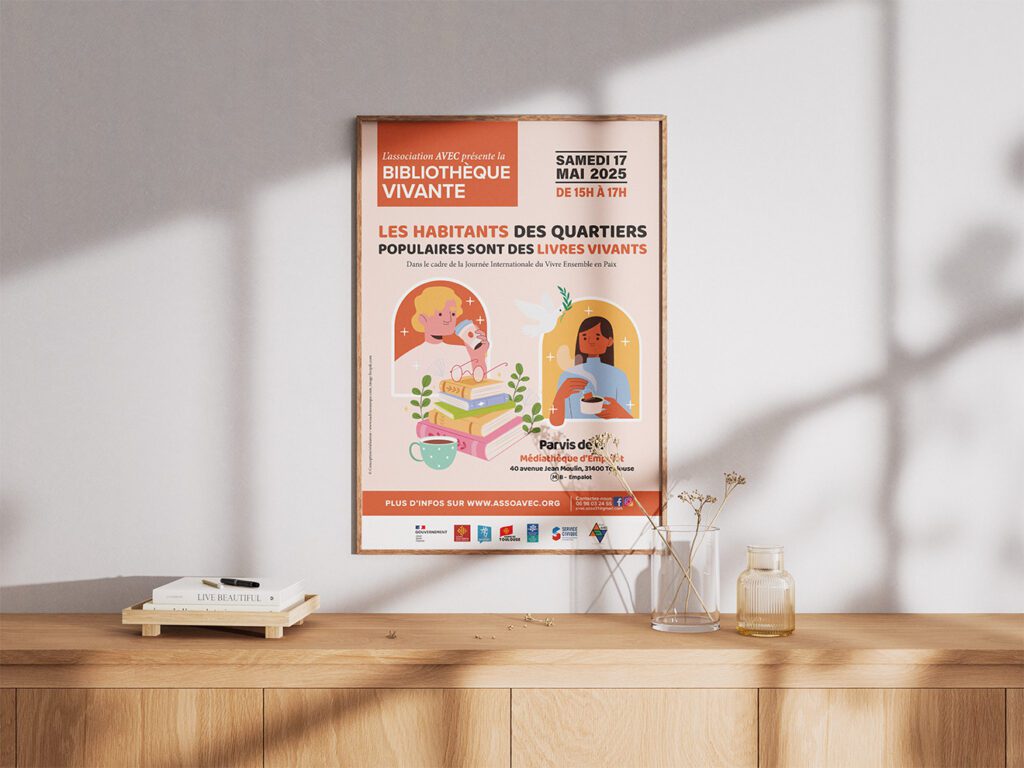 Affiche_bibliothèque vivante_assoavec_mai2025